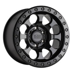 Black Rhino Riot 17x8.5 6x139.7 -30 ET 112.1 CB Matte Black w/ Black Bolts RF