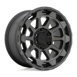 Black Rhino Rotor 20x9 5x127 -18 ET 71.5 CB Matte Gunmetal w/Brushed Tinted Face