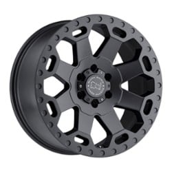 Black Rhino Warlord 17x8 6x130 52 ET 84.1 CB Matte Gunmetal