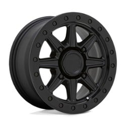 Black Rhino Webb UTV 14x7 4x110 51 ET 80.2 CB Satin Black