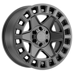 Black Rhino York 17x9 5x139.7 0 ET 78.1 CB Matte Gunmetal