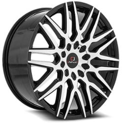 Cavallo CLV-24 22x9.5 Blank 5 Lug/Blank 6 Lug 15 ET 78.1 CB Gloss Black Machined