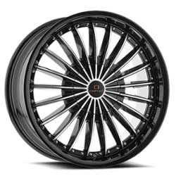 Cavallo CLV-32 18x8 4x100/4x114.3 35 ET 74.1 CB Gloss Black Machined