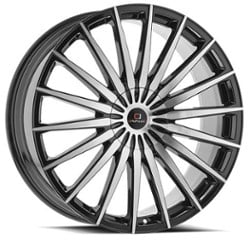 Cavallo CLV-34 26x9.5 Blank 5 Lug/Blank 6 Lug 18 ET 87.1 CB Gloss Black Machined