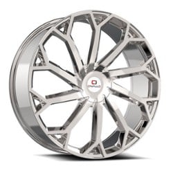 Cavallo CLV-51 26x9.5 Blank 5 Lug/Blank 6 Lug 18 ET 78.1 CB Chrome