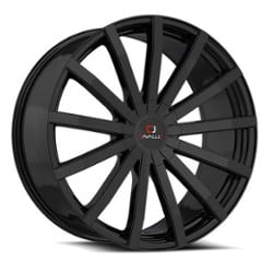 Cavallo CLV52 18x8 5x114.3/5x120 35 ET 74.1 CB Gloss Black