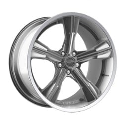 Carroll Shelby CS 11 20x11 5x114.3 50 ET 70.7 CB Chrome Powder w/Polished Lip