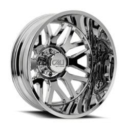 Cali Off-Road Invader Dually Rear 9115D 22x8.25 8x165.1 -192 ET 121.3 CB Chrome