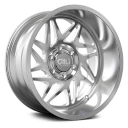 Cali Off-Road Gemini 9112 24x14 8x170 -76 ET 125.2 CB Brushed & Clear Coated