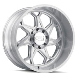 Cali Off-Road Sevenfold 9111 20x9 6x135 0 ET 87.1 CB Brushed & Clear Coated