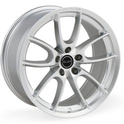 Carroll Shelby CS 5 19x9.5 5x114.3 28 ET 70.7 CB Chrome Powder