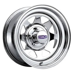 Cragar 315 Nomad 15x7 5x114.3 -6 ET 83.8 CB Chrome