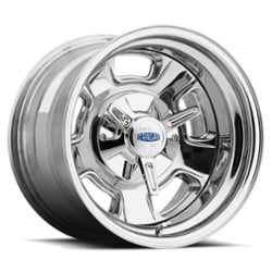 Cragar 390C Street Pro 15x6 5x114.3/5x120.65 -22 ET 81.8 CB Chrome w/ Aluminum Center