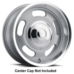 Cragar 380S Rally II 17x8 5x120.65/5x127 0 ET 79 CB Silver with Mirror Machined Lip