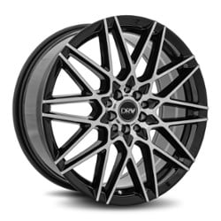 Diablo Racing DRW D17 17x7 5x108/5x114.3 40 ET 73.1 CB Gloss Black Machine Face