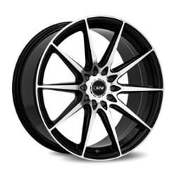 Diablo Racing DRW D19 17x7.5 5x100/5x114.3 38 ET 73.1 CB Gloss Black Machine Face