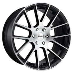 Dub Luxe (S206) 22x9.5 6x139.7 30 ET 78.1 CB Gloss Black Brushed