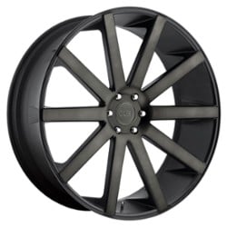 Dub Shot Calla / S121 26x10 6x139.7 20 ET 106.1 CB Black & Machined with Double Dark Tint