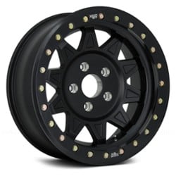 Dirty Life Roadkill 9302 Beadlock 14x7 4x156 13 ET 115.1 CB Satin Black w/Matte Black Beadlock