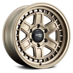 Dirty Life Cage 9308 17x8.5 5x127 -6 ET 78.1 CB Matte Gold