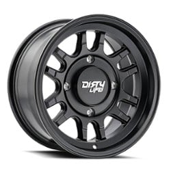 Dirty Life Canyon Pro 9310S UTV 14x7 4x137 13 ET 106.2 CB Matte Black