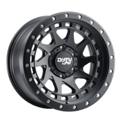 Dirty Life Enigma 9311 17x9 5x127 -38 ET 71.5 CB Matte Black