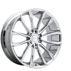 Dub Clout (S251) 24x10 6x135 30 ET 87.1 CB Chrome