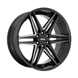 Dub Dirty Dog (S267) 26x10 6x139.7 25 ET 106.1 CB Glossy Black Milled