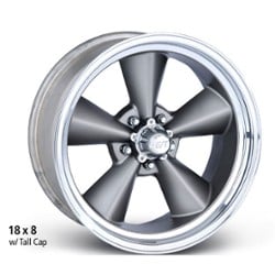 E-T Wheels Classic V 16x12 -89 to 38.1 ET 73 CB Polished