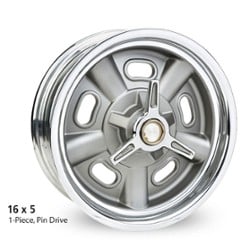 E-T Wheels IndyLug 16x5 -3 ET 73 CB Polished