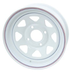 Empi VW Baja Bug 4Lug 15x5 -12 ET 73 CB White