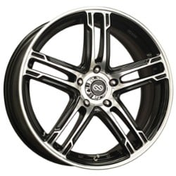 Enkei FD-05 15x7 5x114.3 38 ET 72.56 CB Black Machined