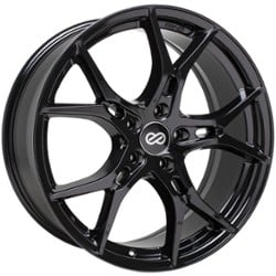 Enkei Vulcan 17x7.5 5x114.3 38 ET 72.56 CB Gloss Black