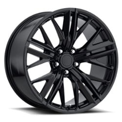 Factory Reproductions FR 28 ZL1 Camaro 20x10 5x120 32 ET 66.9 CB Gloss Black