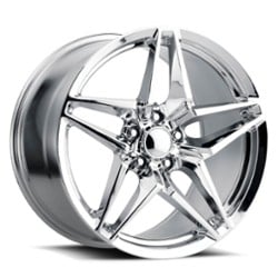 Factory Reproductions FR 29 C7 ZR1 Corvette 18x8.5 5x120.65 56 ET 70.3 CB Chrome