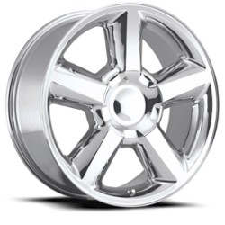 Factory Reproductions FR 31 Chevy Tahoe 20x8.5 6x139.7 30 ET 78.1 CB Polished