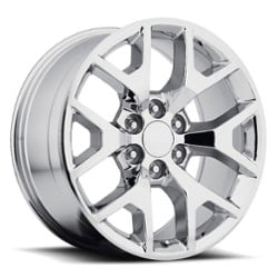 Factory Reproductions FR 44 GMC Sierra 20x9 6x139.7 27 ET 78.1 CB Chrome