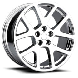 Factory Reproductions FR 64 Jeep Viper 20x10 5x115 18 ET 71.5 CB Chrome