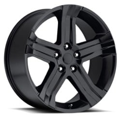 Factory Reproductions FR 69 Ram RT 22x9 5x139.7 20 ET 77.8 CB Gloss Black