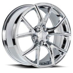 Factory Reproductions FR 75 Jeep Trackhawk 20x10 5x127 50 ET 71.5 CB Chrome