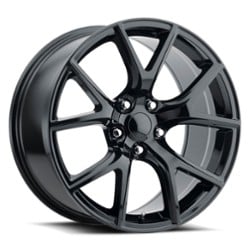 Factory Reproductions FR 75 Jeep Trackhawk 20x9 5x127 35 ET 71.5 CB Gloss Black