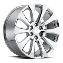 Factory Reproductions FR92 22x9 6x139.7 28 ET 78.1 CB Silverado Split Chrome