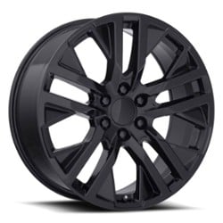 Factory Reproductions FR 96 GMC CarbonPro 20x9 6x139.7 28 ET 78.1 CB Gloss Black