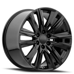 Factory Reproductions FR 90 Escalade Sport 22x9 6x139.7 28 ET 78.1 CB Gloss Black