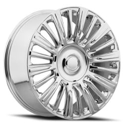 Factory Reproductions FR 91 Escalade Platinum 22x9 6x139.7 28 ET 78.1 CB Chrome