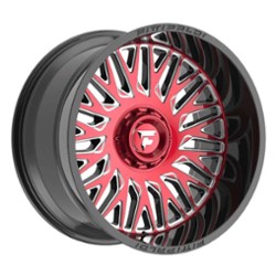 Fittipaldi FA07MBRM 22x12 5x127 -44 ET 78.1 CB Black Mach Red