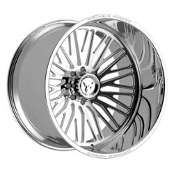 Fittipaldi FTF505P Left 24x10 4x137 -25 ET 110.1 CB Polished