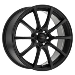 Focal 448 F-20 16x7 4x100/4x108 40 ET 72.56 CB Satin Black w/Satin Clear Coat