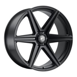 Forgestar X6 24x10 6x139.7 25 ET 106.1 CB Satin Black