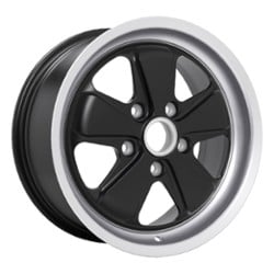 Fuchs Retro 17x7 55 ET 71.5 CB Black